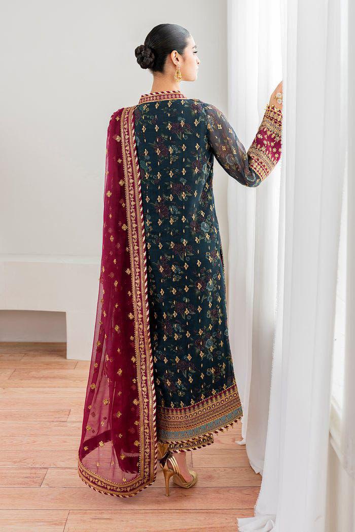 Luxury Embriaded with sequence unstitched 3 pcs