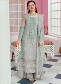 Zincron Heavily embraided unstitched 3 pcs-(MI-40)